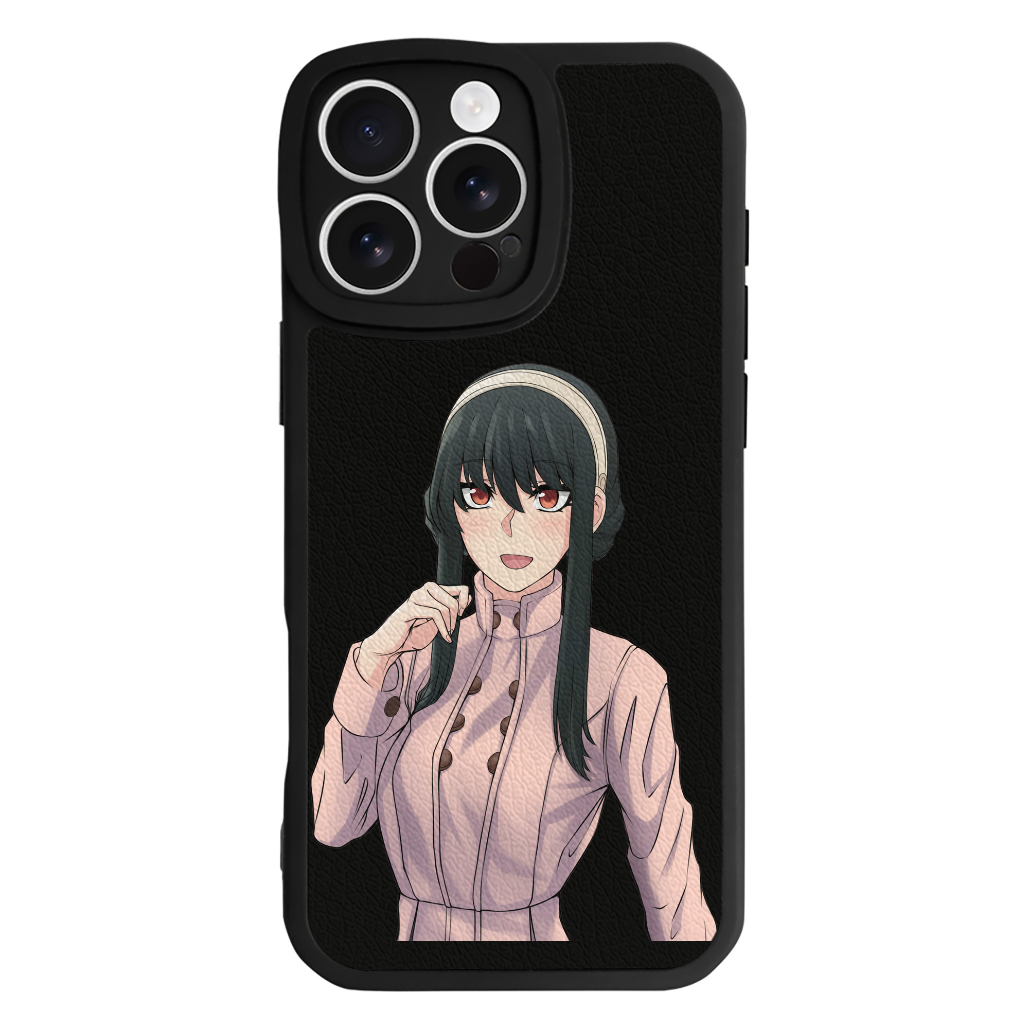 （画像用） SPY×FAMILY间谍家家酒 【iPhone 16シリーズ対応】シリコンスマホケース（レザー調） 材質：シリコン